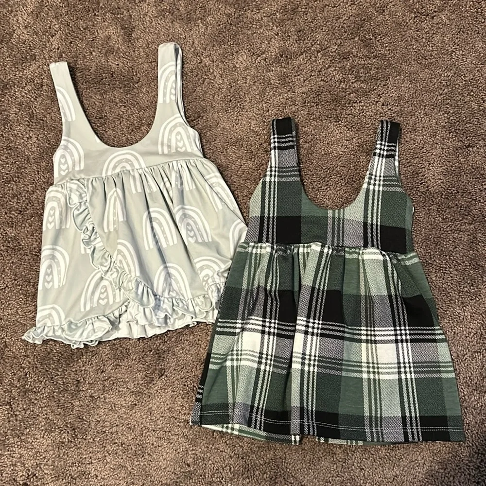 Babygirl 18/24m small shop pinafore dress bundle!!